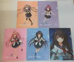【13点セット】蒼の彼方のフォーリズム　クリアポスター　色紙　キャラソンCD等 13点セット】蒼の彼方のフォーリズム クリアポスター 色紙