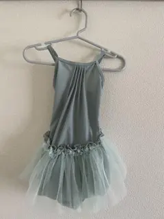 フリル付き　ミント　ベビー水着