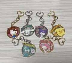 サンリオ キラキラ透明メタルチャーム 全種セット