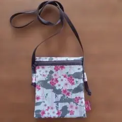 桜の花柄 ショルダーバッグ