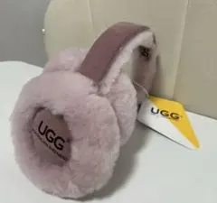 Aus Shepherd イヤーマフ シープスキン羊毛　オーストラリア　ピンク