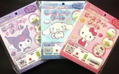 セリア サンリオ ビーズアートシール 3点セット