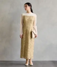 【AIMER】未使用・極美品 パーティードレス・お呼ばれドレスのサムネイル