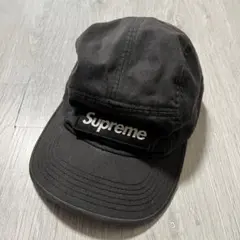 Supreme キャップ ブラック