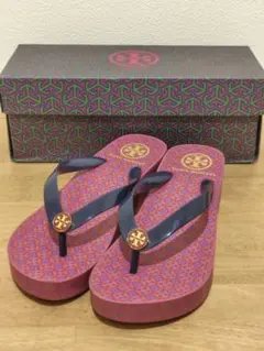 【ハワイで購入】TORY BURCH サンダル ピンクのサムネイル