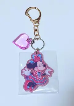 ディズニー　パルパルーザ　ミニー　キーチェーン