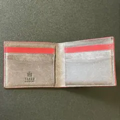 TAKEO KIKUCHI (タケオキクチ)　折りたたみ財布　カードケース