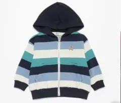 プティマイン　POLO BCS ジップアップパーカー　110cm