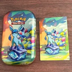 海外限定】ブラッキー ポケモン mini tin 缶 ダメカンケース ブイズ