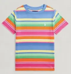 【美品】Polo Ralph Lauren ストライプ Tシャツ 3T