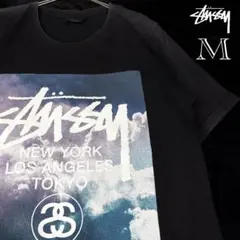 【STUSSY／ステューシー】両面デザイン フェード ストリート 状態◯