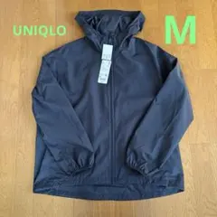 ユニクロ　ポケッタブルUVカットパーカ ブラック　未使用タグ付き
