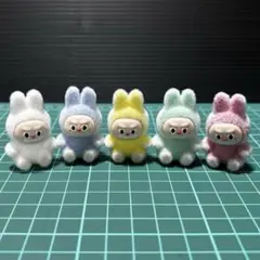 ラブブ LABUBU ビーズ カスタムボールペン OK！ ５個セット