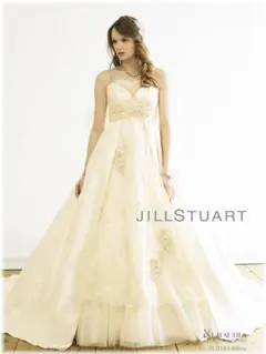 【9号】JILLSTUART　ジルスチュアート　ウェディングドレス　シャンタンのサムネイル