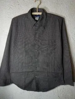 7412　BEAMS　ビームス　日本製　ビンテージ　チェック　デザイン　シャツ