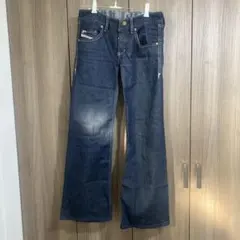 【セール】Diesel ブーツカットデニム ダークブルー