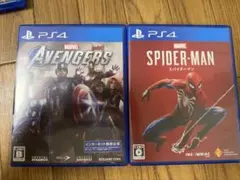 PlayStation4 アベンジャーズ　スパイダーマンセット