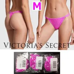 ヴィクトリアシークレット フロックメッシュ Tバック ショーツ US-S[M]のサムネイル