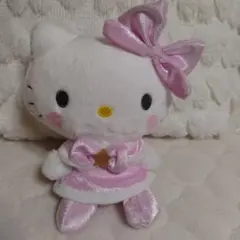 ハローキティ ぬいぐるみ リボン付き