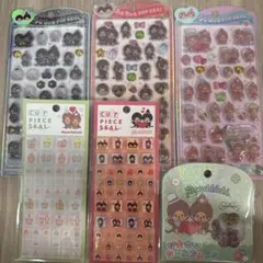 泣き様専用ページ正規品Monchhichi6点101匹わんちゃんバンビシール