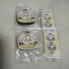 ちいかわ　くら寿司　マグネット　うさぎ　あのこ