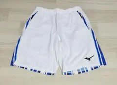 ミズノ ソフトテニス バドミントン ハーフパンツ Mサイズ ホワイト 新品のサムネイル