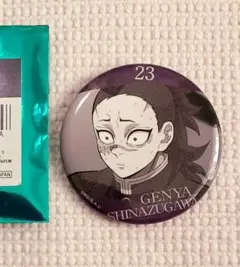 鬼滅の刃 隊士百景 エモーショナル缶バッジ 玄弥 23