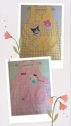 サンリオエプロン2点セット