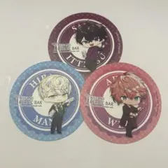 にじさんじ アニカフェ コースター 佐伯イッテツ　緋八マナ　赤城ウェン