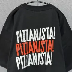 PIZZANISTA! Tシャツ　半袖　ブラック　黒　ピザニスタ　新品　未使用品のサムネイル
