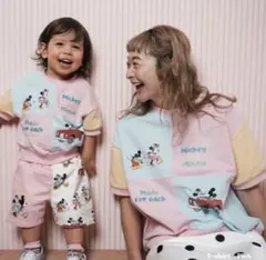 新品未使用　ミッキー　ミニー　セットアップ　ディズニー　Disney Baby