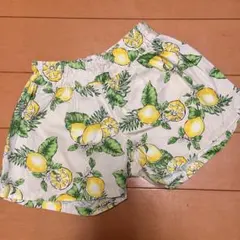 BREEZE レモン柄 ハーフパンツ 110サイズ