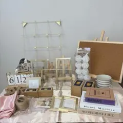 ウェルカムスペース　まとめ売り 写真立て、ミールベーデン、LEDキャンドル等