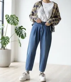 BONLECILL デニムパンツ モンペ W69 77cm Lサイズのサムネイル
