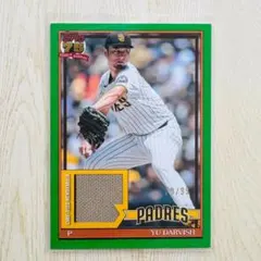 Topps 75周年 ダルビッシュ有 レリックカード 99枚限定