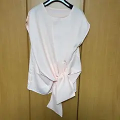 【ドゥアルシーヴ】フロントリボン　変形トップス（オレンジ）【M】（未使用品）のサムネイル