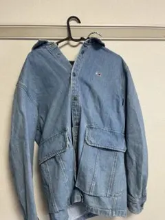 TOMMY フード付きデニムジャケット