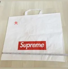 Supreme 大 ショッピングバッグ 白