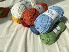 【YarnArt Jeans Plus】海外毛糸コットン55% アクリル45%