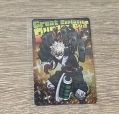 僕のヒーローアカデミア　ヒーローズチップ3 レアカード　爆豪勝己