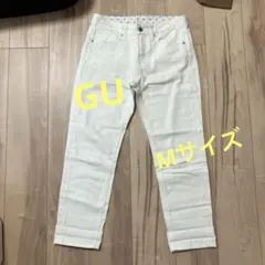GU ホワイトデニムパンツ Mサイズ