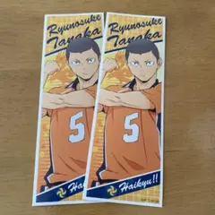 ハイキュー  ロングステッカー  田中龍之介