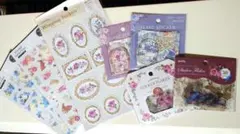 エレガントなシールセット