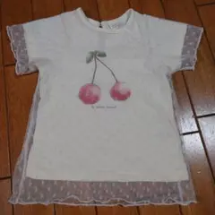 la poche biscuit チェリー Tシャツ 100のサムネイル