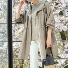【自由区】シアーライトコート 新品 サイズ32 小さいサイズのサムネイル