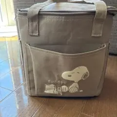 スヌーピー 保冷バッグ ベージュ