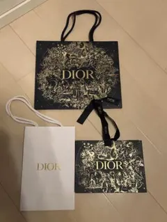 Dior ショップ袋 3点セット