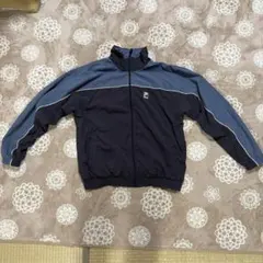 FILA ナイロンジャケット ネイビー/グレー 古着