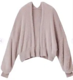 ココディール　COCODEAL ショートフェザーニットガウン