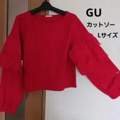 GU レディースカットソー